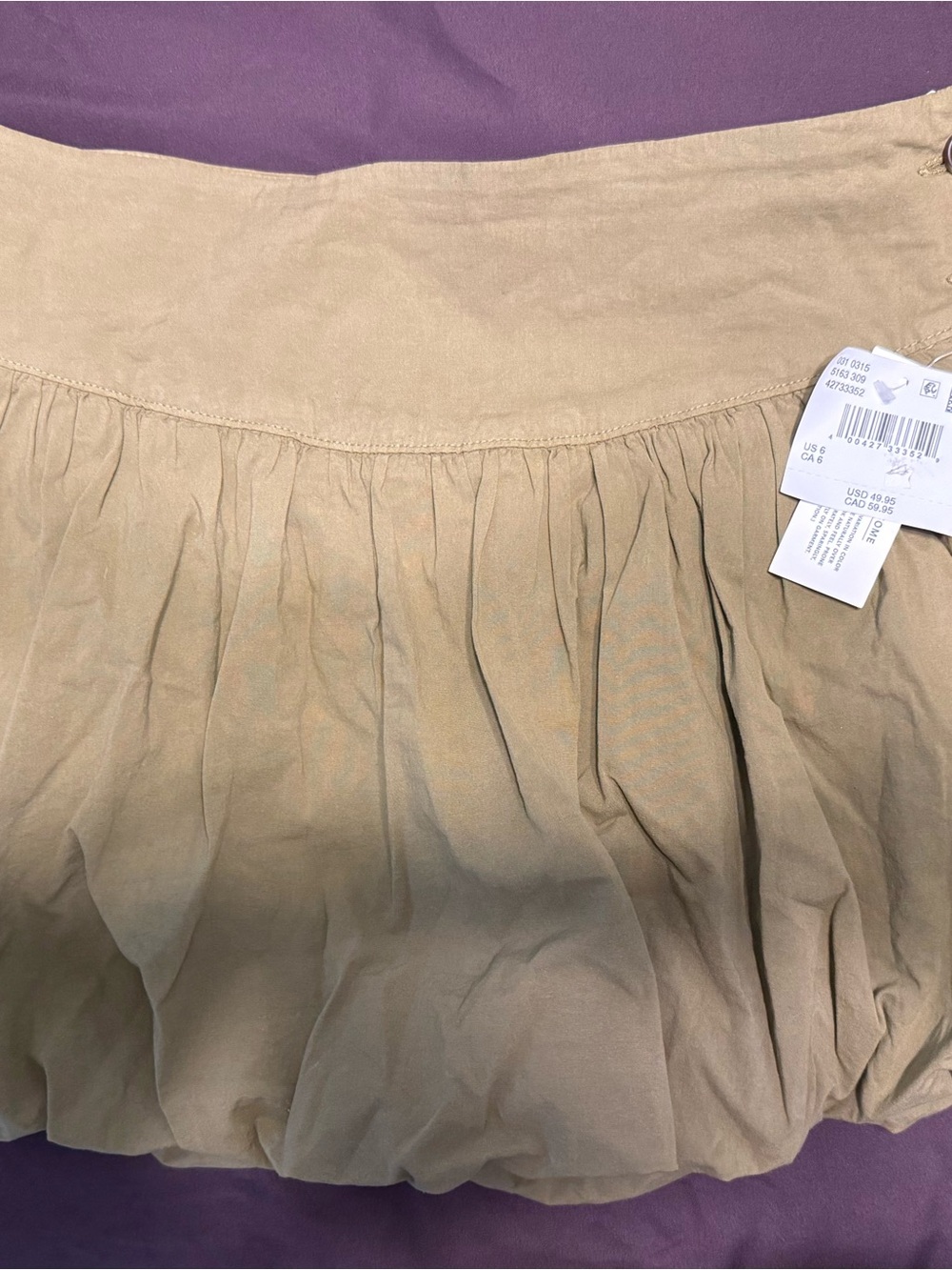 American Eagle Pleated Bubble Hem Skort - Women's